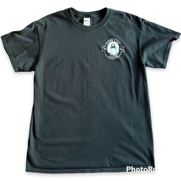 Gildan Cape Cod Coffee Shirt- Size Medium - Picture 1 of 4